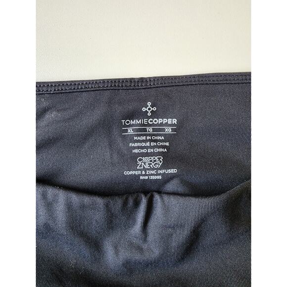 NWT Tommy Copper Performance Comp Leggings Womens XL Black - Picture 2 of 5